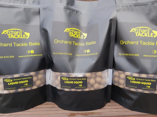 Orchard Tackle Baits Liquid Squid 16mm Boilies